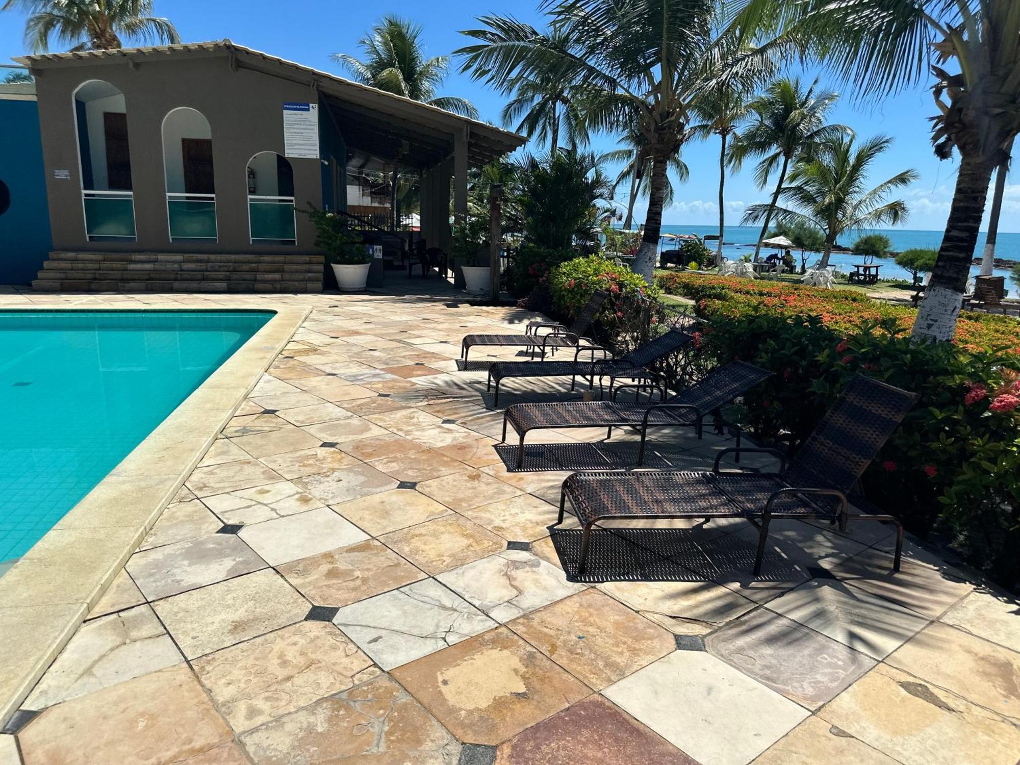 Flats Vista Mar E Frente Mar Na Прайя дос Карнейрос Екстериор снимка