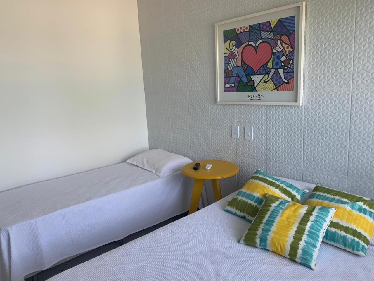 Flats Vista Mar E Frente Mar Na Прайя дос Карнейрос Екстериор снимка
